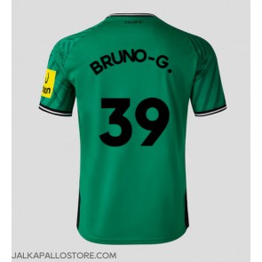 Newcastle United Bruno Guimaraes #39 Vieraspaita 2023-24 Lyhythihainen